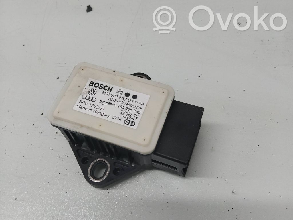 Audi A4 S4 B8 8K Czujnik przyspieszenia ESP 