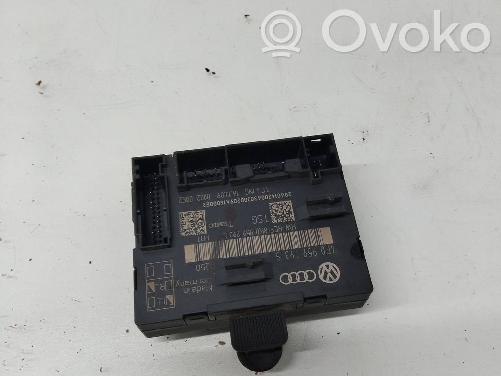 Audi A6 S6 C6 4F Door control unit/module 