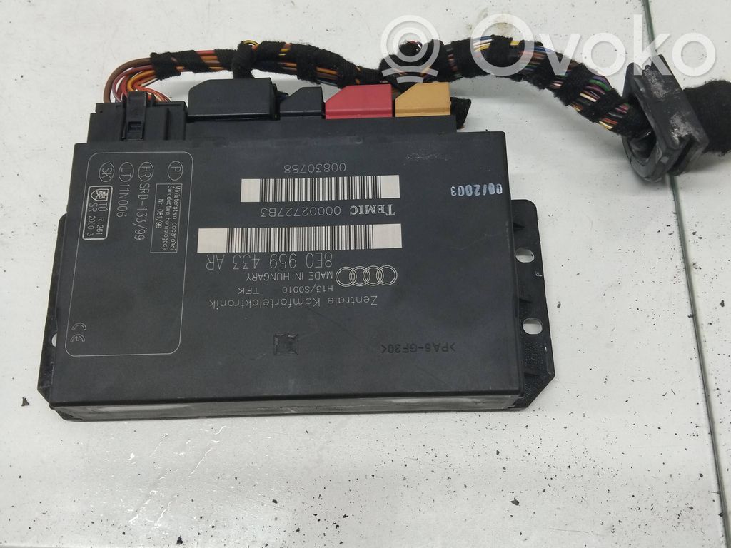 Audi A4 S4 B6 8E 8H Mukavuusmoduuli 