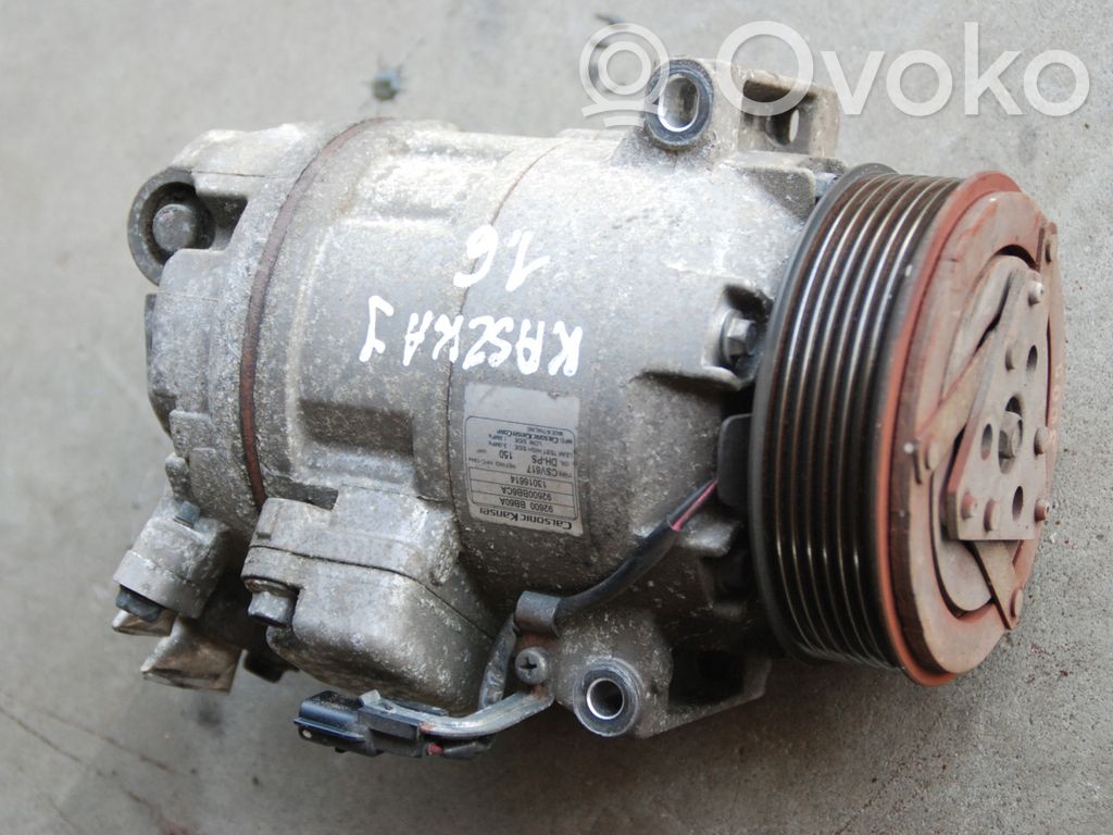 Nissan Qashqai Kompresor / Sprężarka klimatyzacji A/C 