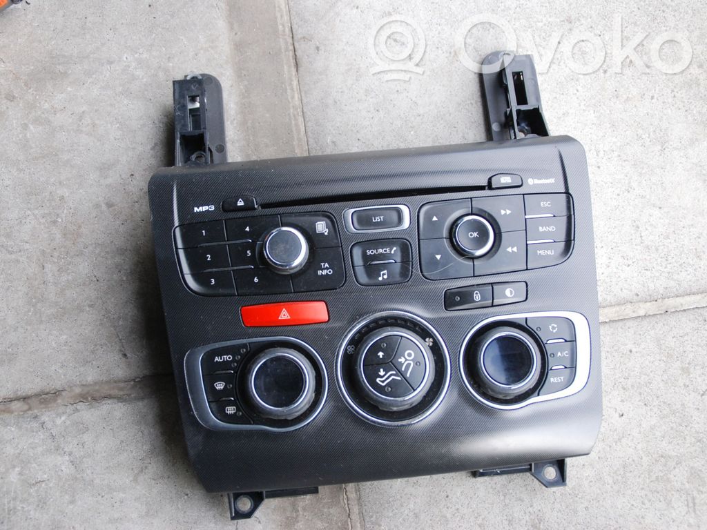 Citroen DS4 Climate control unit 