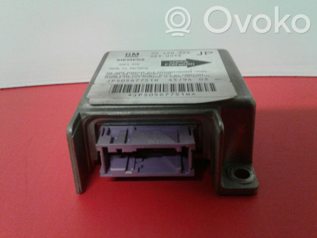 Opel Astra F Sterownik / Moduł Airbag 