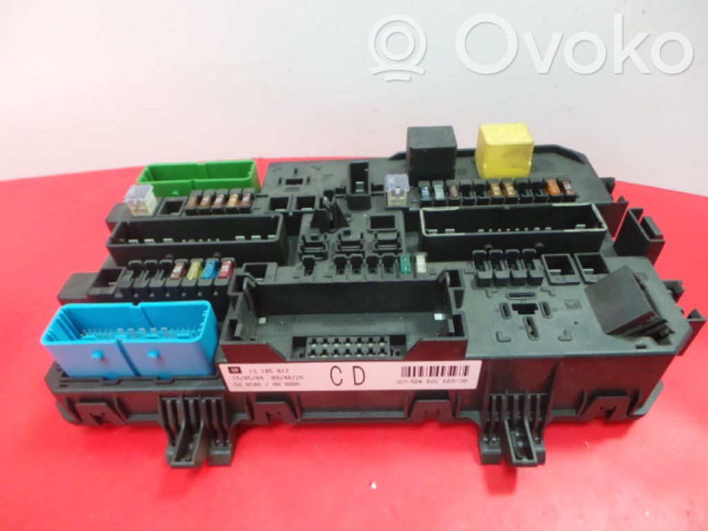 Opel Astra H SAM control unit 
