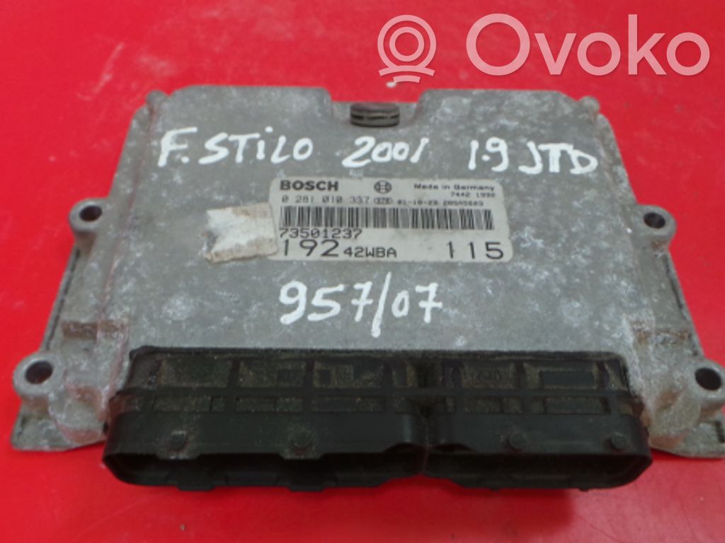 Fiat Stilo Engine control unit/module 