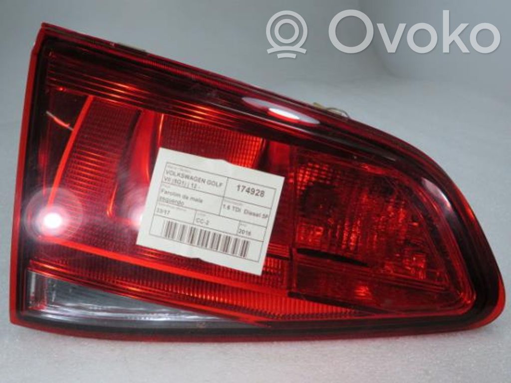 Volkswagen Golf VII Lampy tylnej klapy bagażnika 