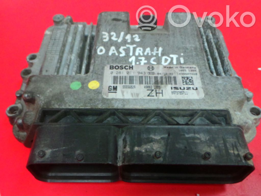 Engine control unit/module   011,281,55556829,943,BOSCH