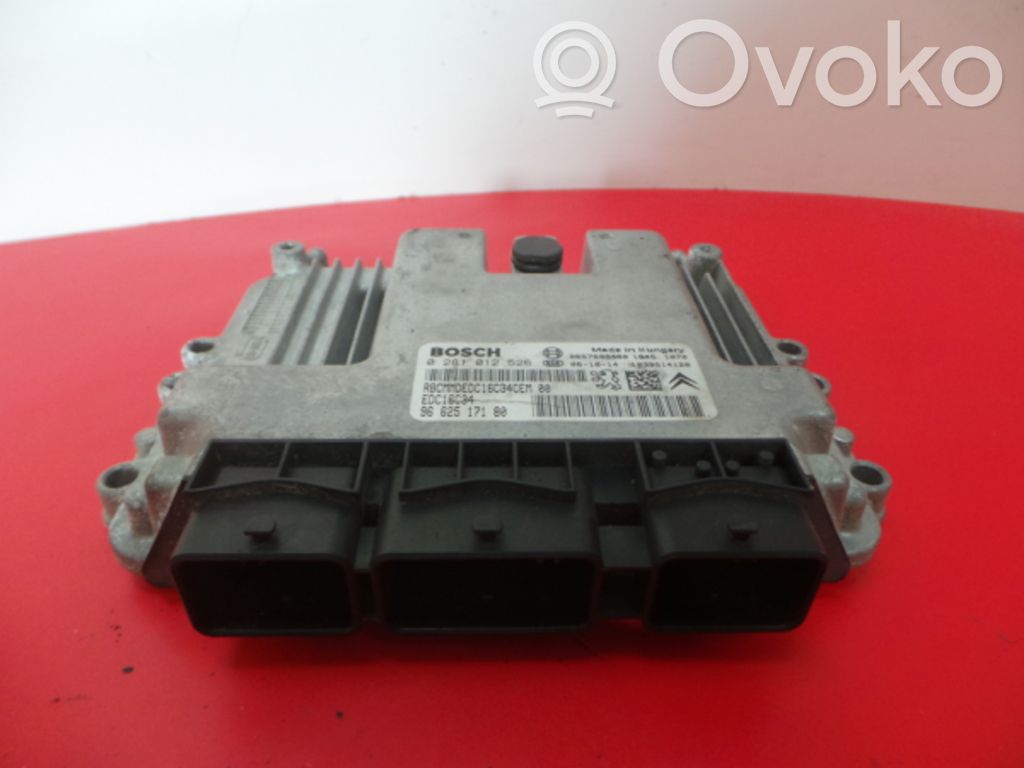 Engine control unit/module   012,281,526,9657699480,9662517180,BOSCH