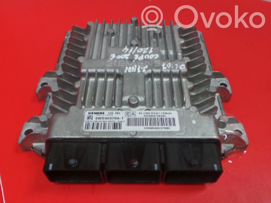 Engine control unit/module   5WS40379A,HW9648237680,SIEMENS,SW9658198080