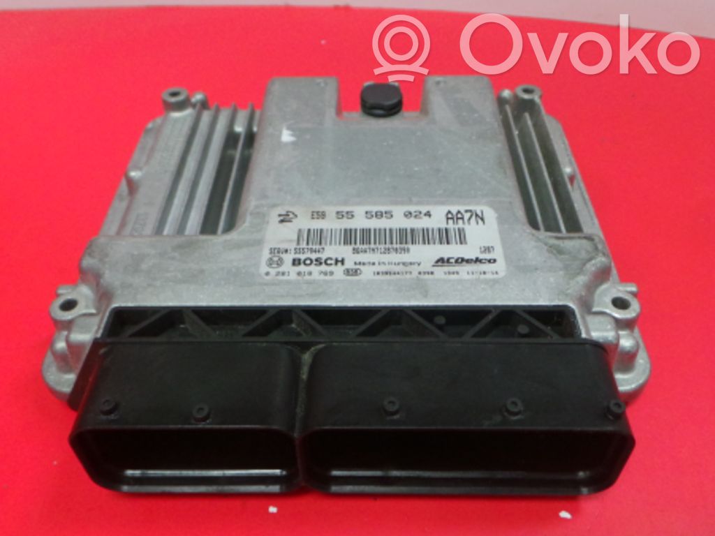 Unidad de control/módulo del motor   024,0281018769,585,BOSCH