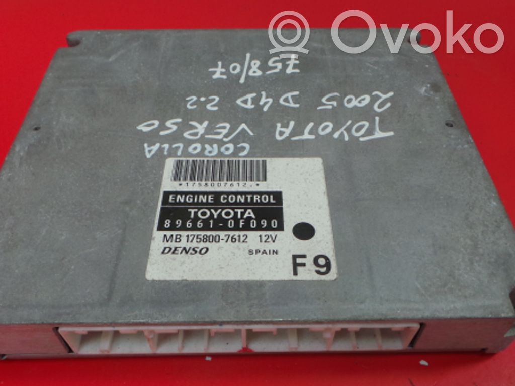 Toyota Corolla E120 E130 Motorsteuergerät/-modul 