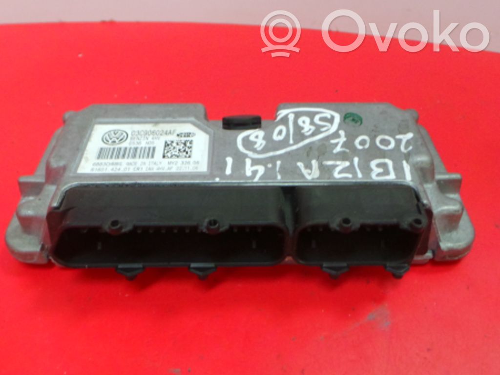 Engine control unit/module   03C906024AF,08,58,IAW4HVAF,MAGNETIMARELLI