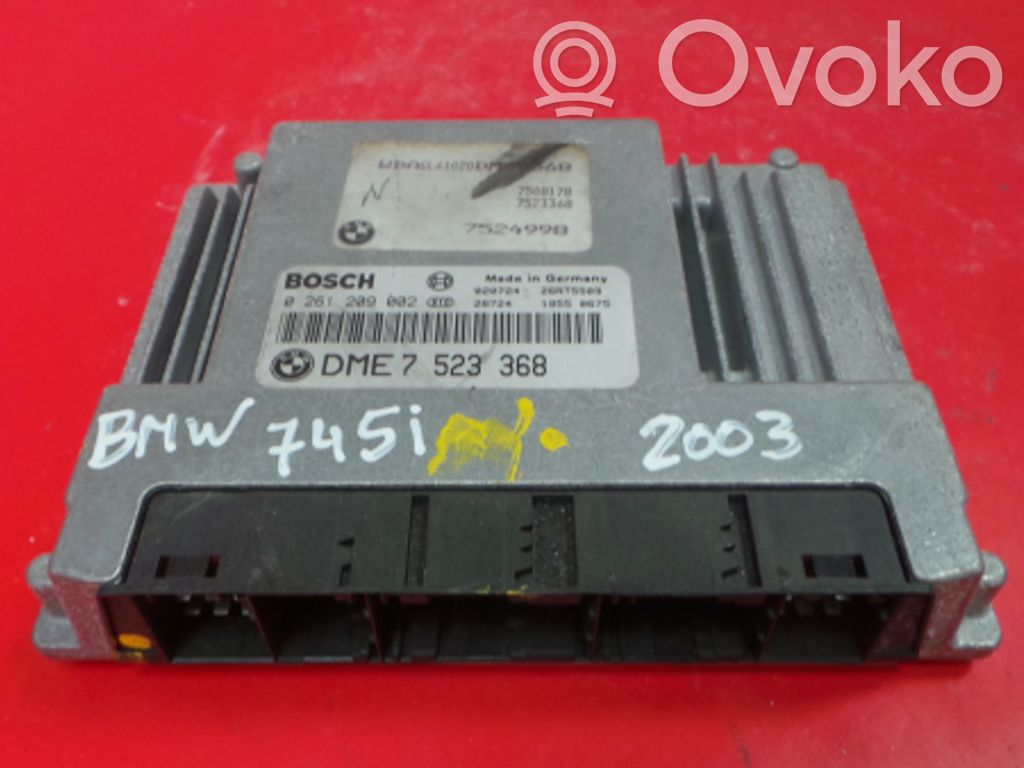 Dzinēja vadības bloks   0261209002,368,523,76176,BOSCH