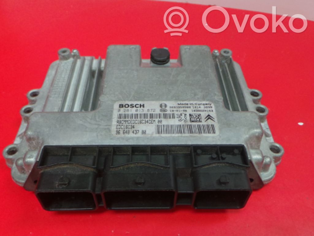 Engine control unit/module   013,281,872,9664843780,BOSCH