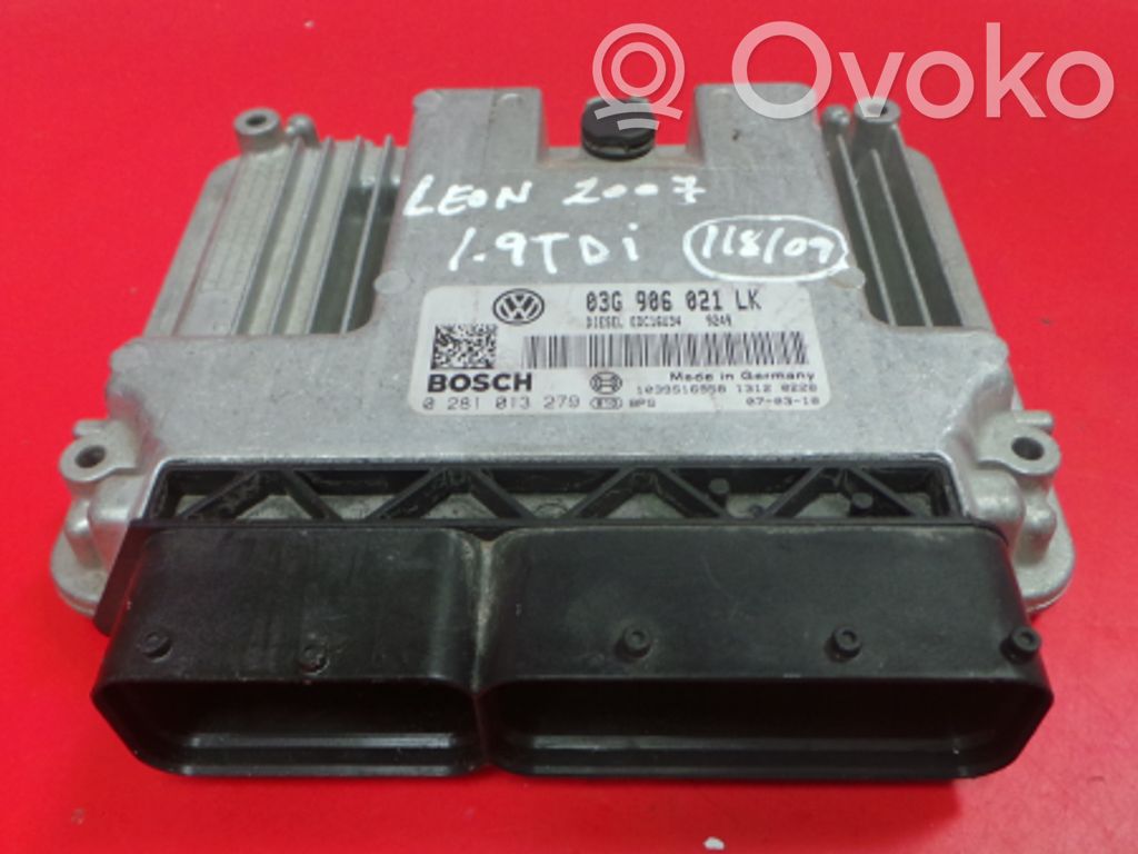 Engine control unit/module   03G,021,0281013279,118,906,BOSCH