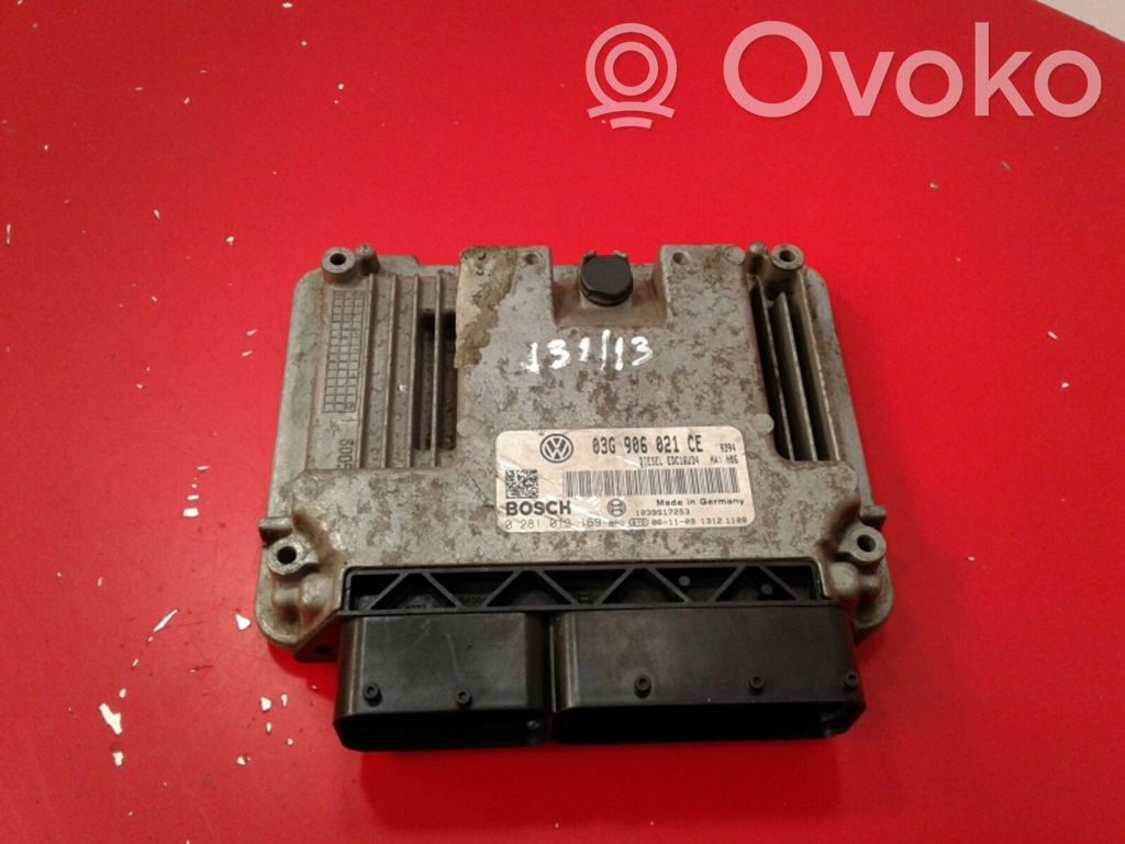 Engine control unit/module   03G906021CE,0281013169
