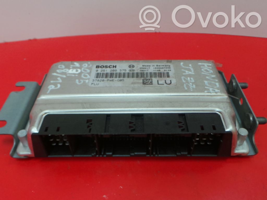 Engine control unit/module   261,375,37820PWEG05,BOSCH