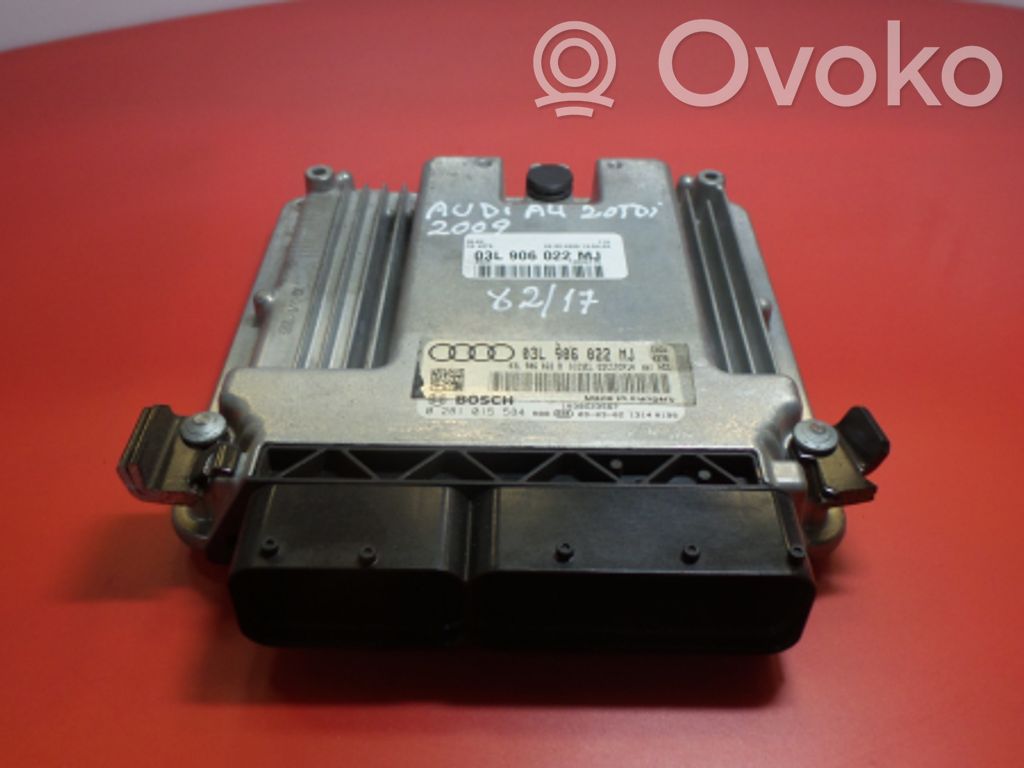 Motorsteuergerät/-modul   03L,022,0281015584,906,BOSCH,MJ