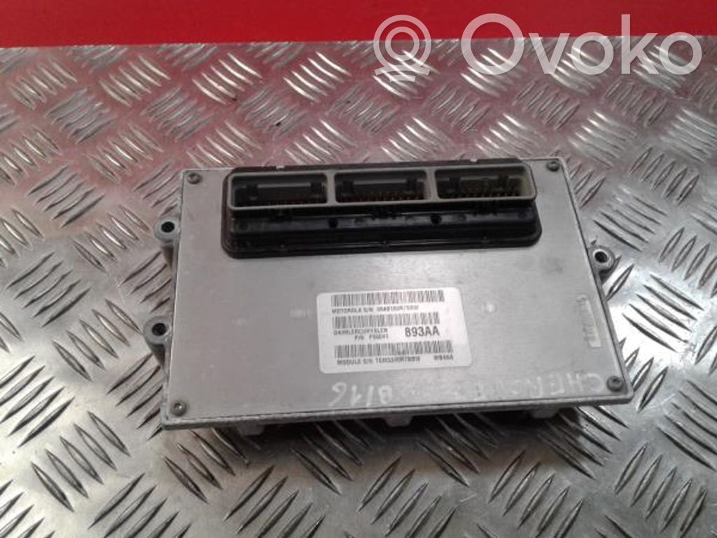 Engine control unit/module   P56041893AA