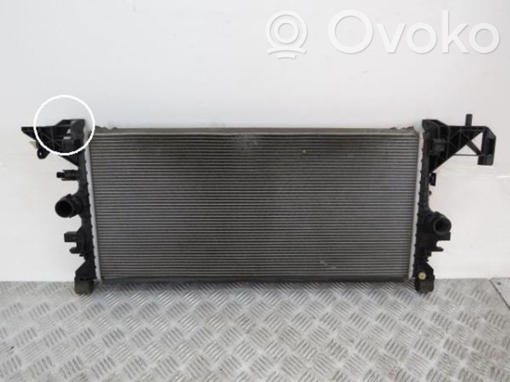 Opel Astra K Coolant radiator 