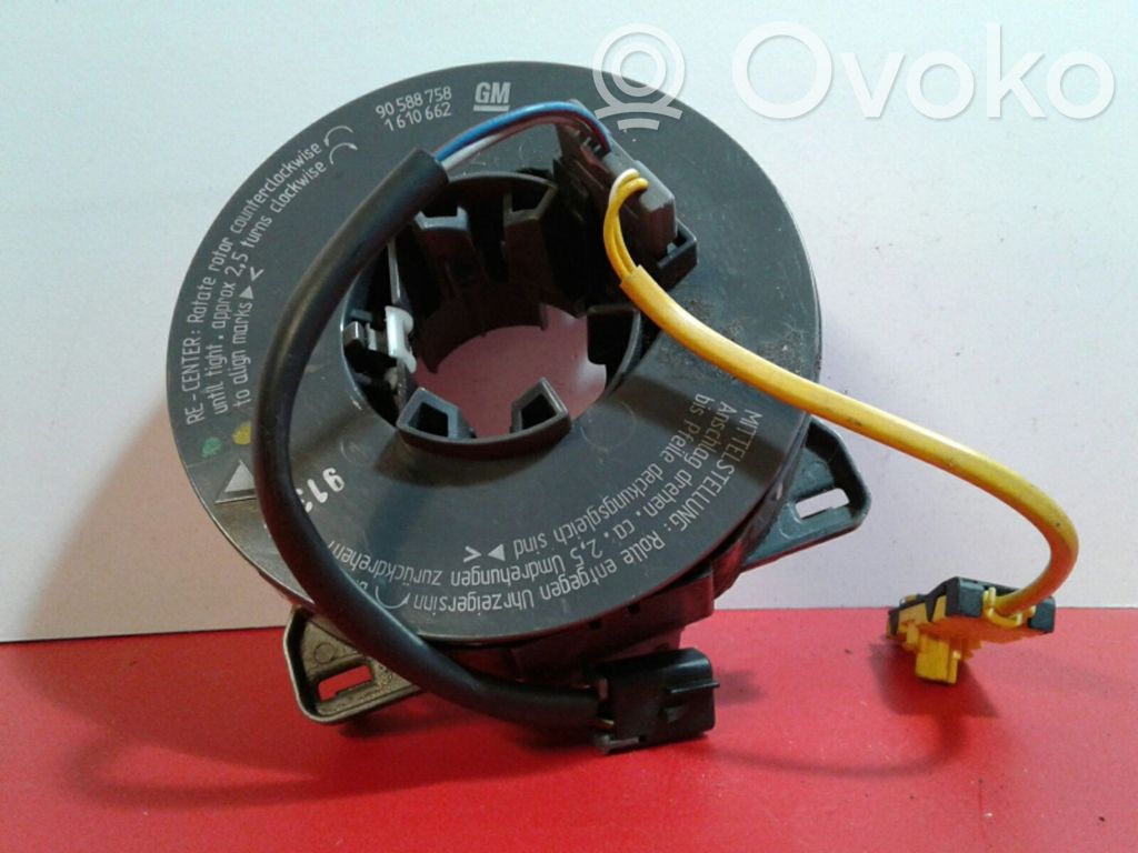 Opel Astra G Airbag slip ring squib (SRS ring) 