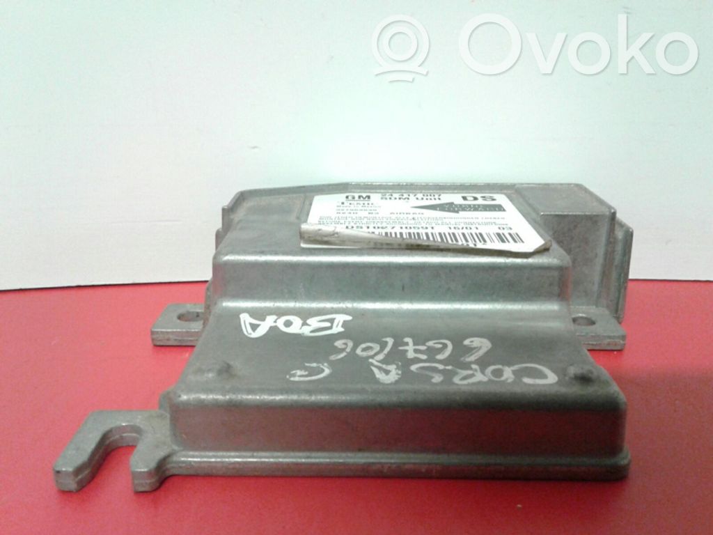 Opel Corsa C Airbag control unit/module 