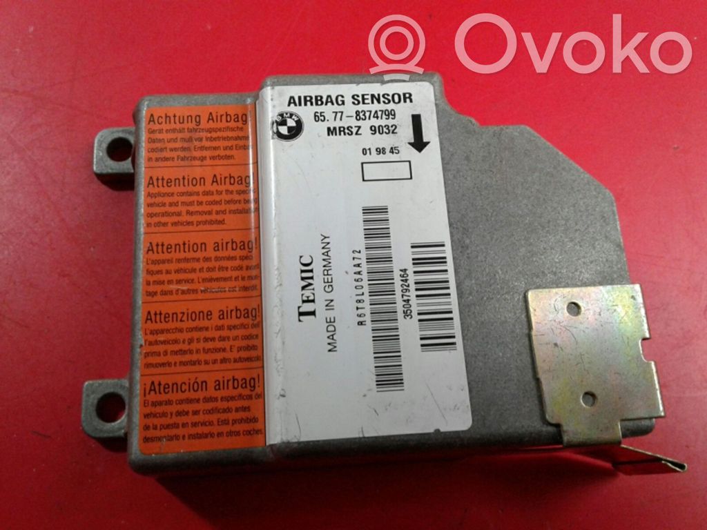Airbag control unit/module   65778374799