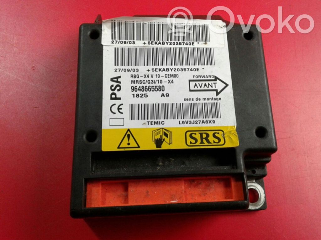 Airbag control unit/module   9648665580
