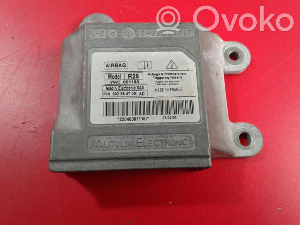 Airbag control unit/module   602,00,47