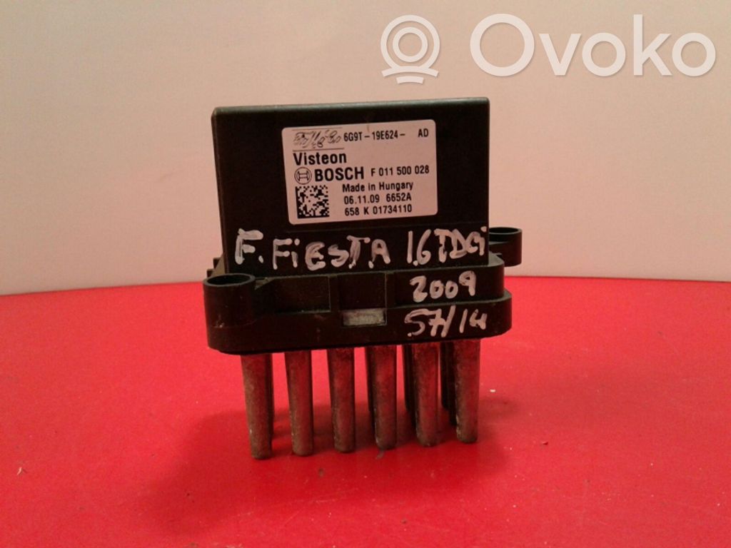Ford Fiesta Heater blower fan relay 
