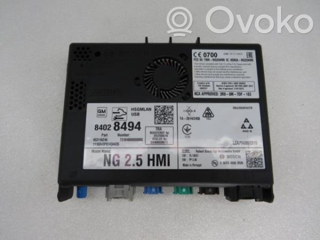 Autres unités de commande / modules   84028494,453116246,7310400000000X,7513400356