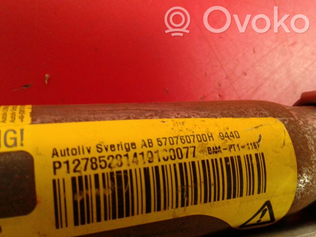 Airbag del techo   570760700H