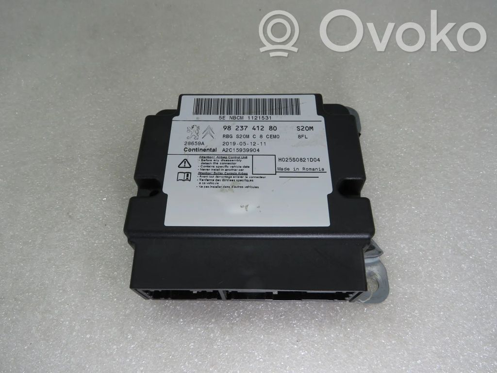 Airbag control unit/module   9823741280,A2C15939904,H025S0821D04