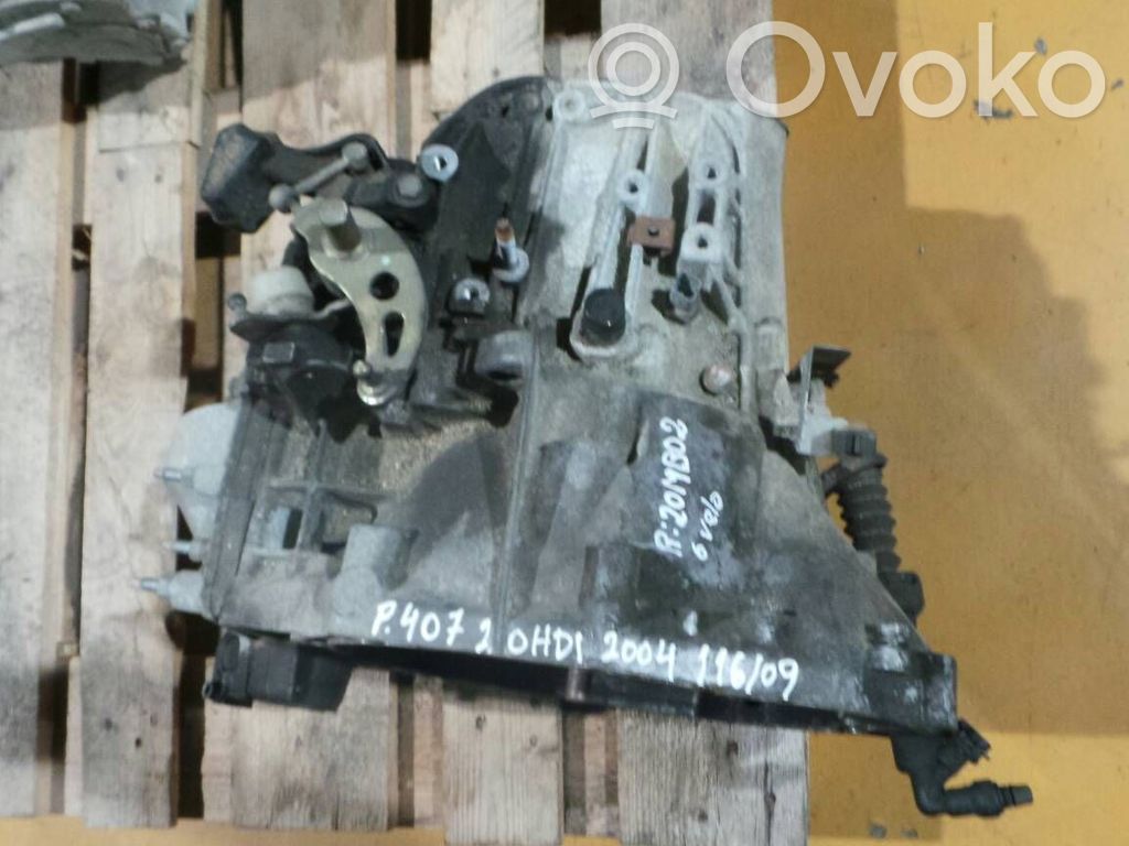 Peugeot 407 Manualna 5-biegowa skrzynia biegów 