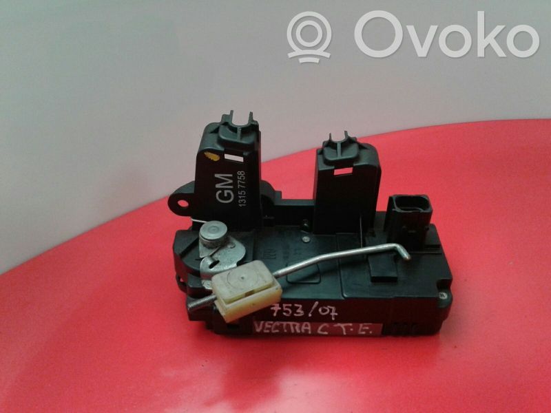 Opel Vectra C Cerradura de puerta trasera 