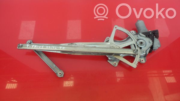 Toyota Prius (XW30) Mechanizm podnoszenia szyby tylnej bez silnika 