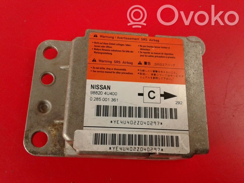 Nissan Almera Sterownik / Moduł Airbag 