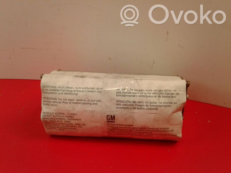 Opel Corsa B Keleivio oro pagalvė 