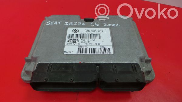 Engine control unit/module   036,034,36381,906,IAW4MVS,MAGNETIMARELLI
