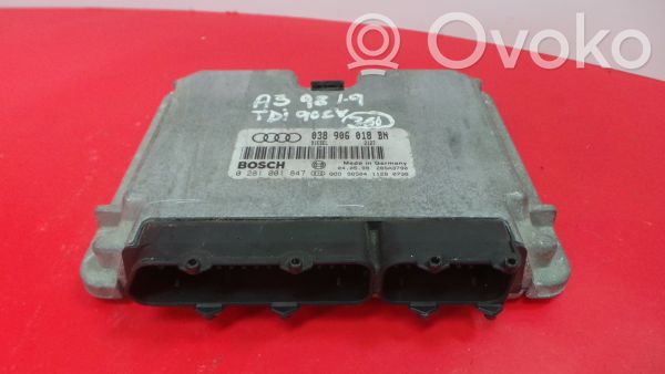 Engine control unit/module   038,018,0281001847,361,906,BN,BOSCH