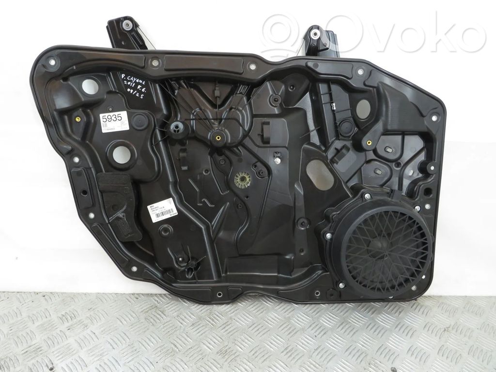 Porsche Cayenne (92A) Mechanizm podnoszenia szyby przedniej bez silnika 
