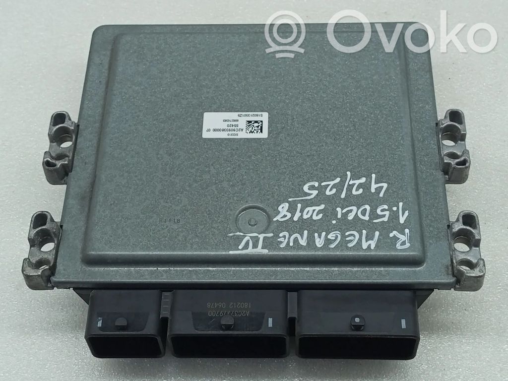 Renault Megane IV Engine control unit/module 