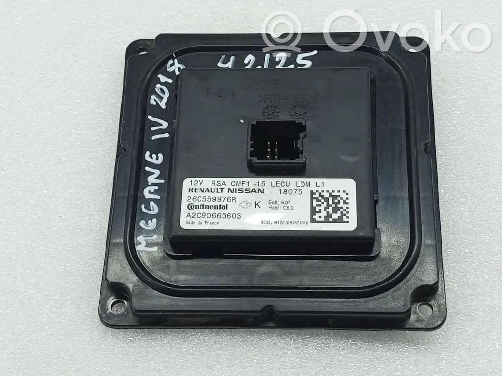 Renault Megane IV Alte unități/module de control 