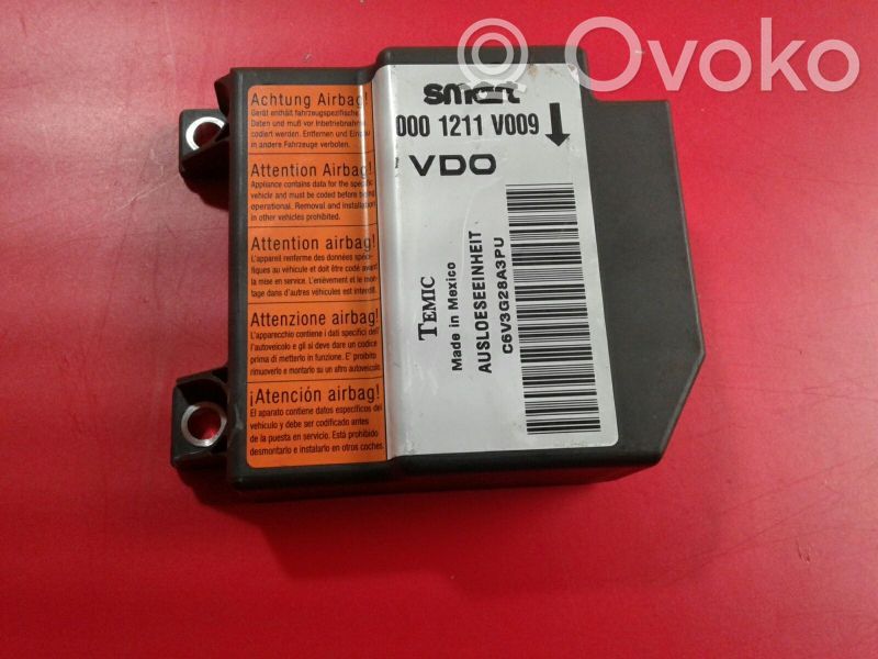 Smart ForTwo I Airbag control unit/module 