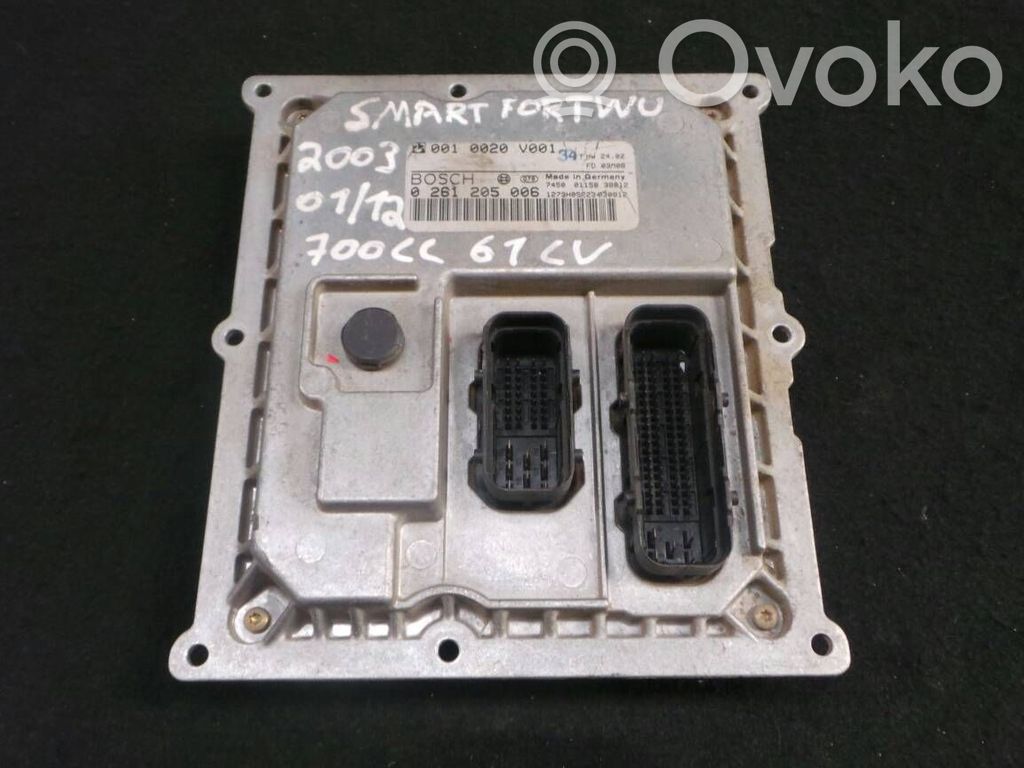 Smart ForTwo I MC01 Unitate/modul de control motor 