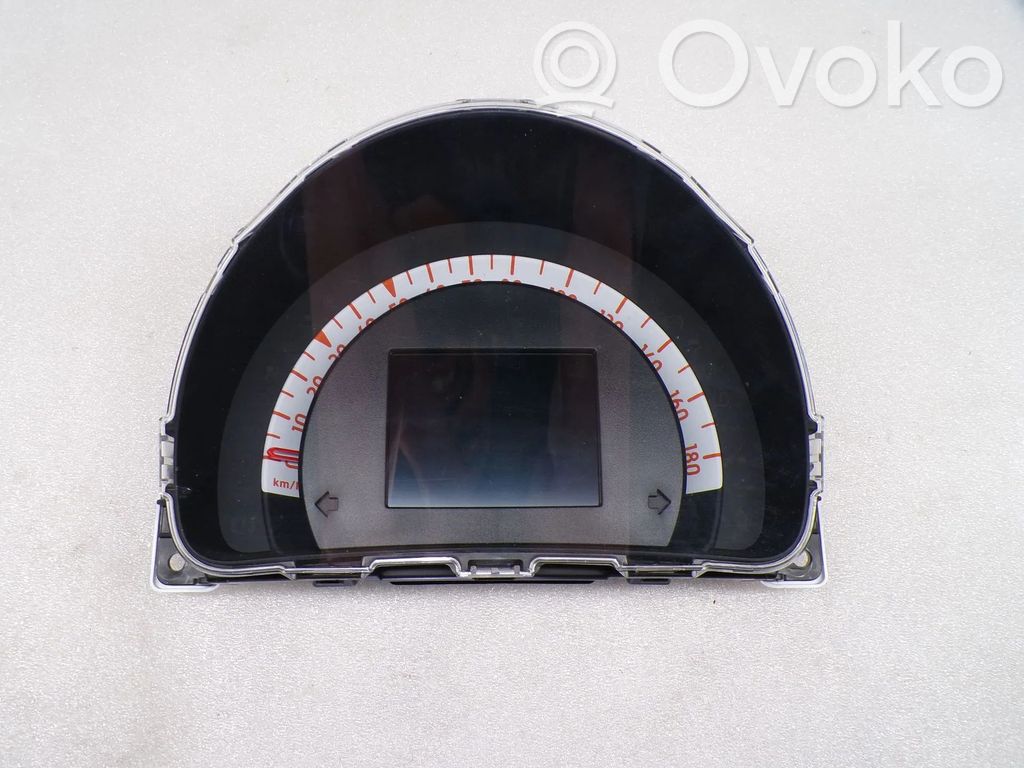 Smart ForFour II W453 Vitezometru (grup de instrumente) 