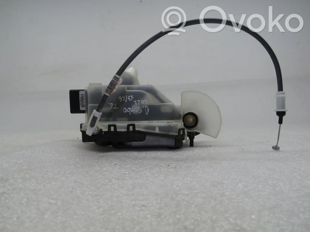 Opel Combo E Zamek drzwi tylnych 