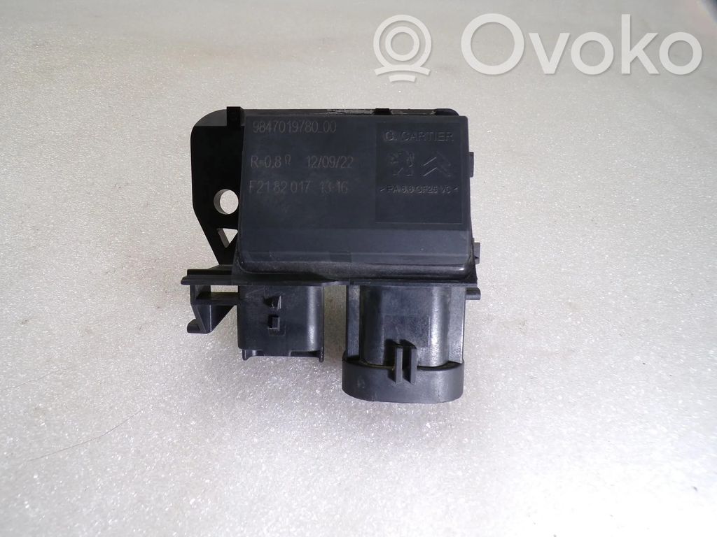 Opel Combo E Motorino ventola riscaldamento/resistenza ventola