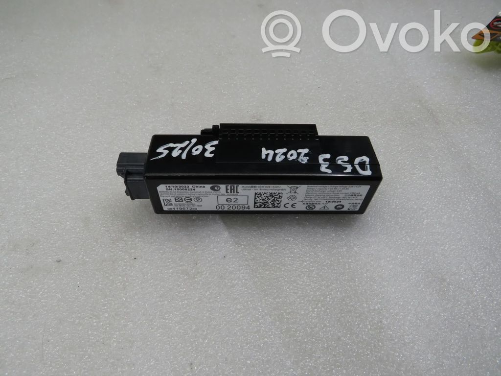 Other control units/modules   9841967280