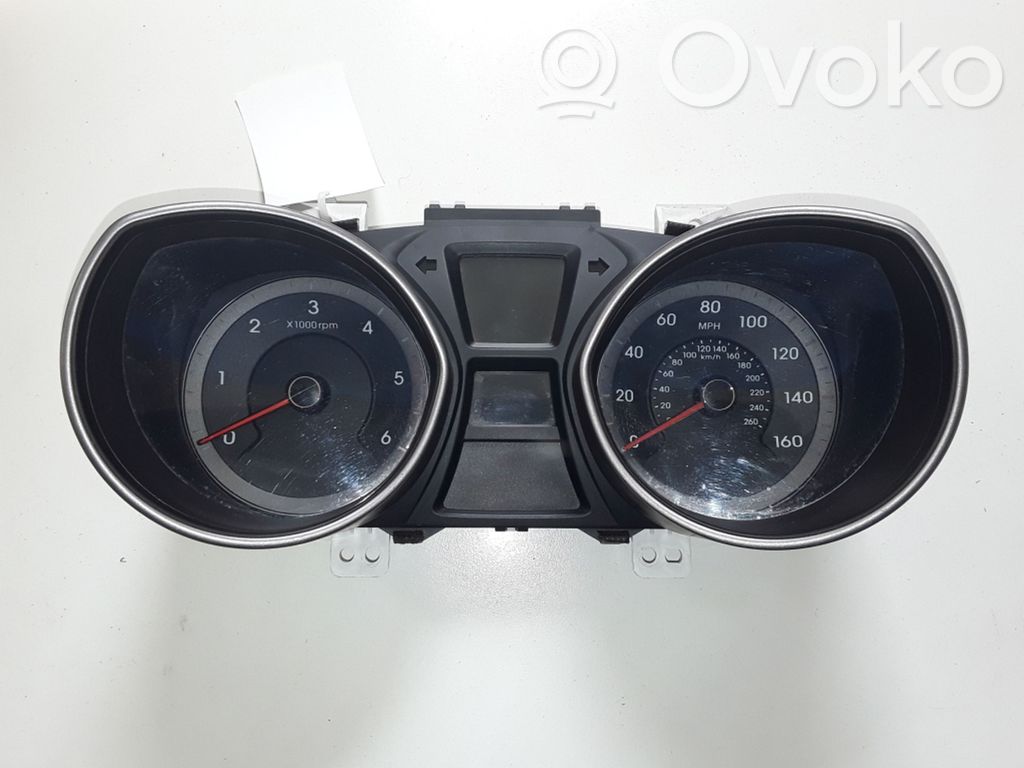 Hyundai i30 Spidometras (prietaisų skydelis) 