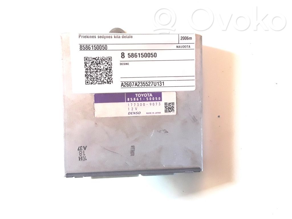 Lexus LS 460 - 600H Module de commande de siège 